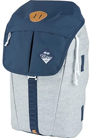 Nitro Cypress sportiver Daypack Rucksack für Uni & Freizeit, Streetpack mit gepolstertem 15“ Wide Laptopfach & Seesacktunnelverschluss, Überschlagdeckel, , 28 L