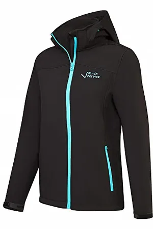 Black Crevice Damen Softshelljacke , 48