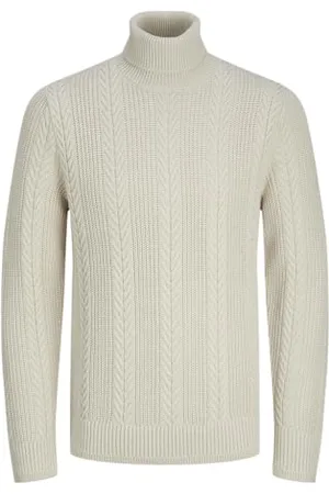 JACK & JONES JACK&JONES Herren JCOCIPHER Knit ROLL Neck Strickpullover, , XS