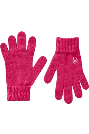 Benetton Mädchen GUANTI IN Maglia 107TCG003 Handschuhe und Fäustlinge, , 3XL