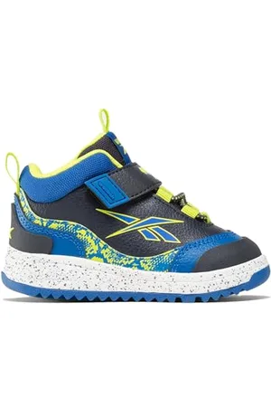 Reebok Unisex Baby WEEBOK Storm X Sneaker, OBS/VECBLU/ACIYEL, 21 EU
