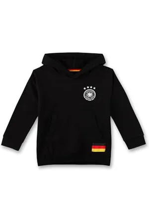 Sanetta DFB-Kapuzensweatshirt | Hochwertiges und gemütliches Sweatshirt aus Baumwoll-Mix für Mädchen & Jungen. Kinder Bekleidung 164