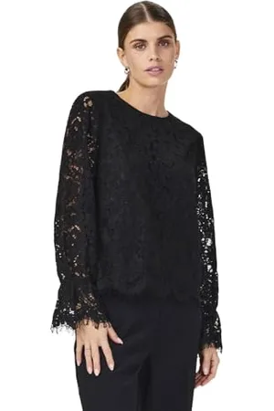Y.A.S Y.A.S perla Ls Lace Top S. Noos