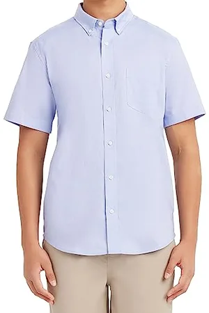 Nautica Herren Uniform Short Sleeve Performance Oxford Shirt Hemd mit Button-Down-Kragen, , Klein