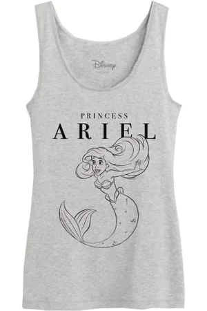 Disney Damen Wodlitlts010 Tanktop, Grau meliert, Small