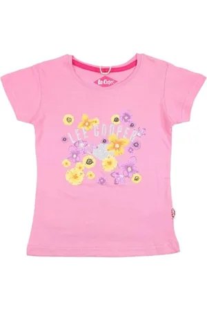 Lee Mädchen Maglietta Ragazza Kurzarm Shirt,