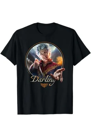 Dungeons & Dragons Darling Astarion Ancunín Vintage Portrait T-Shirt