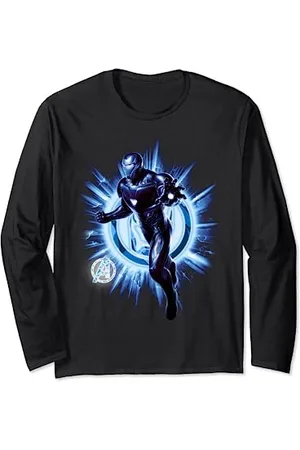Marvel Avengers Endgame Iron Man Blast Langarmshirt