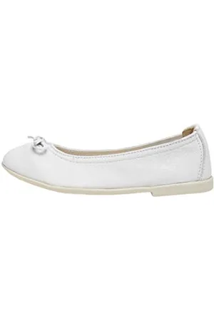 Naturino Margot Ballerinas, Silver, 35 EU