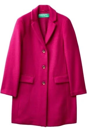 Benetton Damen 2u62dn062 Mantel, , 42