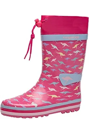 KangaROOS Mädchen K-summerrain Gummistiefel, Pink, 28 EU
