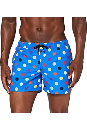 Happy Socks Herren Big Dot Swim Short Badehose, , S