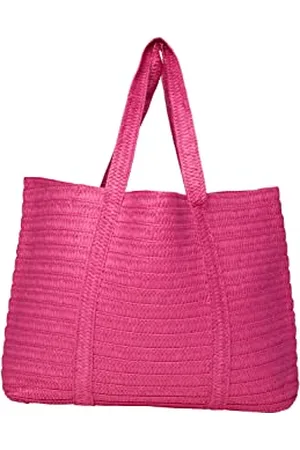 Pieces® Damen Pcloma Straw Shopper Tasche, , Einheitsgröße EU