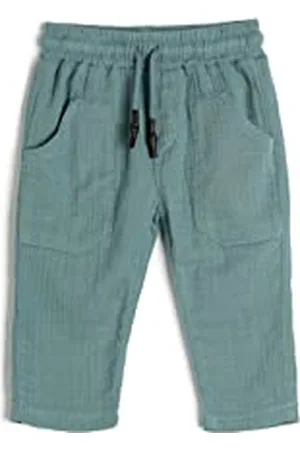 Koton Babyboy Trousers Drawstring Pocket Detail Cotton Muslin Fabric
