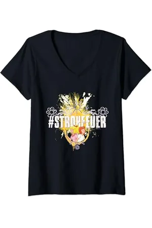 Bibi & Tina #strohfreuer T-Shirt mit V-Ausschnitt