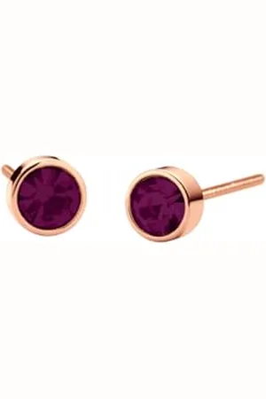 Bering Unisex Ohrringe in rosé gold glänzend - Arctic Symphony Collection mit Edelstahl - 709-397-05
