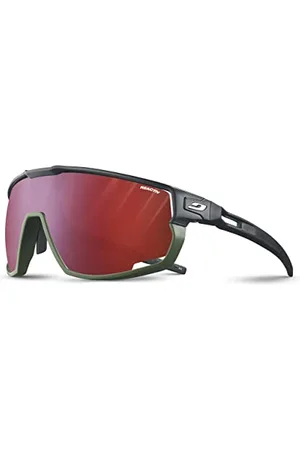 Julbo Herren Rush Sunglasses, Schwarz/Khaki, Einheitsgröße