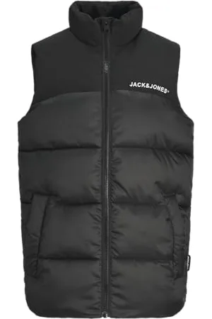 JACK & JONES Jungen Jjmoon Bodywarmer Stand Collar Jnr Steppweste, , 140