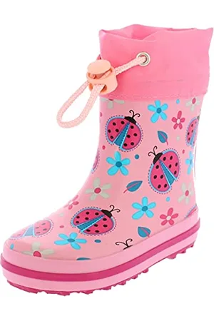 Beck Mädchen Glückskäfer Gummistiefel, , 27 EU