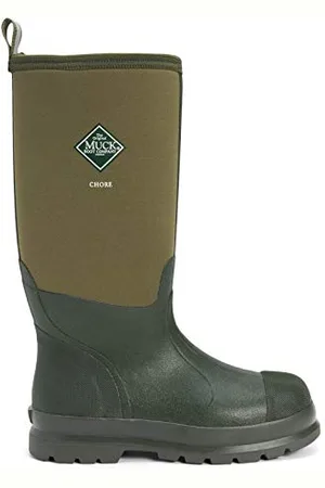 Muck Chore High, Unisex Erwachsene Arbeits-Gummistiefel, Grün (Moss 333), 46 EU (11 UK)