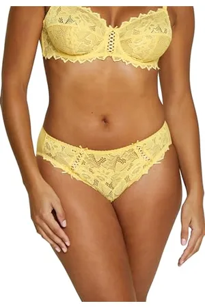 Sans Complexe Slip Taille, Arum -Modell, mittelschwere Abdeckung, dehnbarer Blumenspitze vorne, weiche und komfortable Mikrofaser hinten, , 40-42