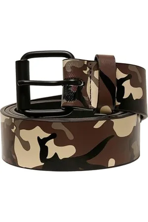 Urban classics Unisex Synthetic Leather Camo Belt Gürtel, , L/XL