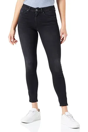 ONLY Damen Onlblush Mid Ankle Zip DNM Box Skinny Jeanshose, , XL / 34L EU