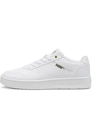 PUMA Unisex Court Classic Turnschuhe, White Gold, 38.5 EU