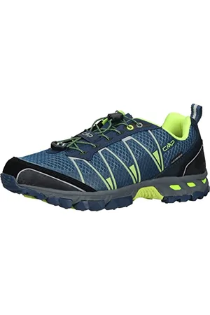 CMP Herren ALTAK Trail Shoe WP Laufschuhe, Blue Ink-Yellow Fluo, 41 EU