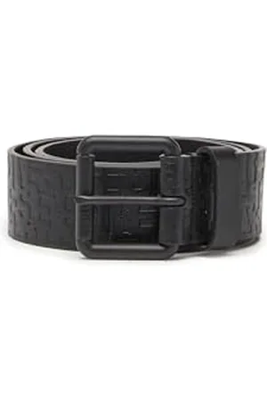 Diesel _PC MONOGRAM B-MONOGRAM LE BELT_APPAREL_BELT_Schwarz_80