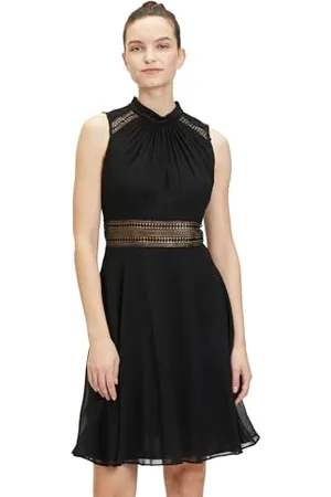 Vera Mont Damen 0131/4825 Kleid, Black, 34