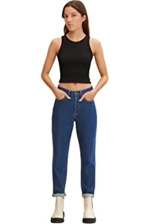 TOM TAILOR Damen Mom Fit Jeans 1034626, , 28