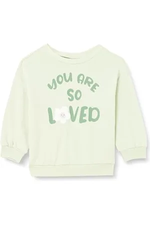 Koton Babygirl Sweatshirt Long Sleeve Crew Neck Printed Detail Soft Interior Cotton