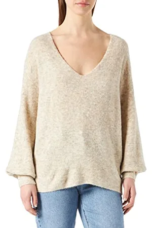 Cream Damen Crmerle V-Neck Pullover Sweater-Strickjacke, , Medium