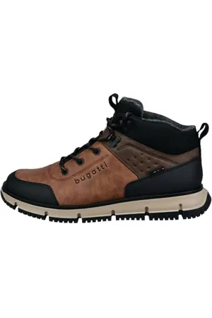 Bugatti Herren Schnürstiefel, Männer Stiefel, Wechselfußbett,schnürboots,halbstiefel,schnürung,Boots,Winterstiefel,Cognac (6310),40 EU / 6 UK