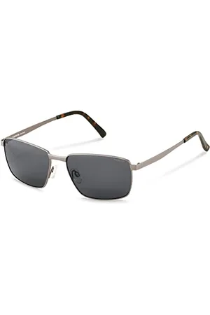 Rodenstock Herren Classic Sonnenbrillen - UV400 Schutz - Brillenbügel aus Edelstahl - R1444, B, 58