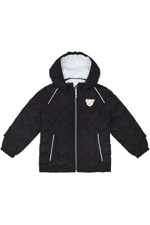 Steiff Unisex Kids gesteppt Jacke, Navy, 110