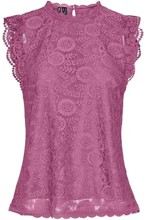 Pieces® PCOLLINE SL LACE TOP NOOS BC
