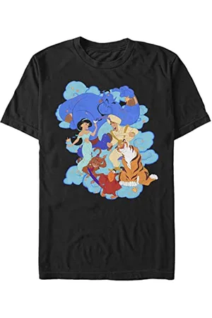 Disney Unisex Aladdin Agrabah Dance Off Organic Short Sleeve T-shirt, , S