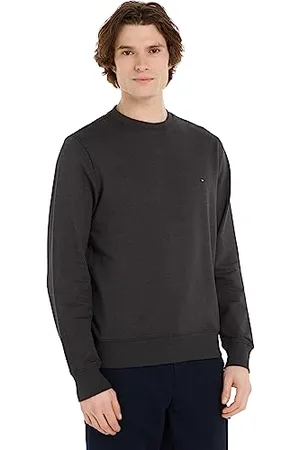 Tommy Hilfiger Herren Sweatshirt Crewneck ohne Kapuze, , L