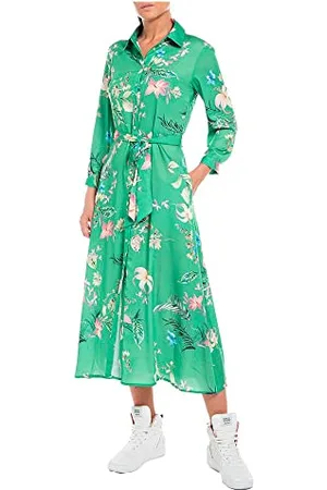 Replay Damen W9561 Kleid, , S