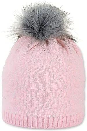 Sterntaler Baby-Mädchen Strickmütze Flusch Mütze, , 49