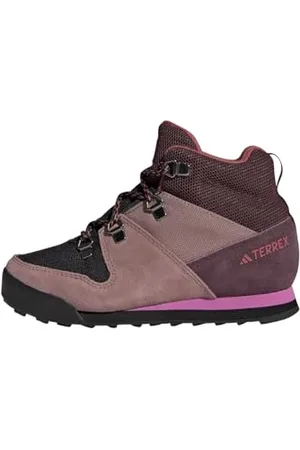 adidas Unisex Terrex Snowpitch Cold.RDY Winter Shoes Wanderschuhe, Shadow Maroon/Purple/Pulse Lilac, 38 EU