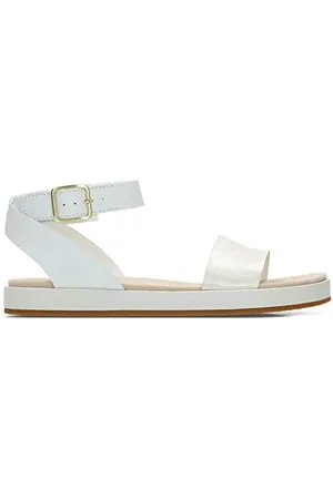 Clarks Damen Botanic Ivy Riemchensandalen, Beige (Cream), 35.5 EU