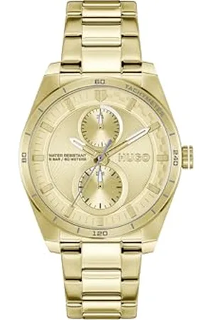 HUGO BOSS Multi Zifferblatt Quarz Uhr für Damen Kollektion #Fast for HER mit Edelstahlarmband