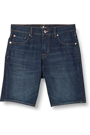 7 for all Mankind Herren Jssrc100 Denim Shorts, , 36 EU