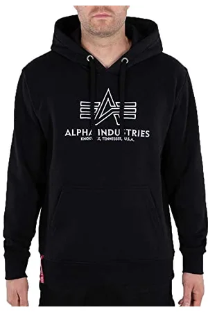 Alpha Industries Herren Basic Hoody Embroidery Kapuzenpullover, , M