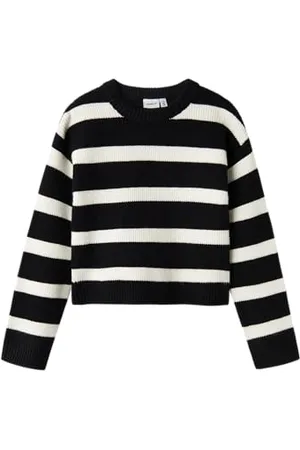 NAME IT Mädchen Nkfnilla Short Knit Strickpullover, , 122-128 EU