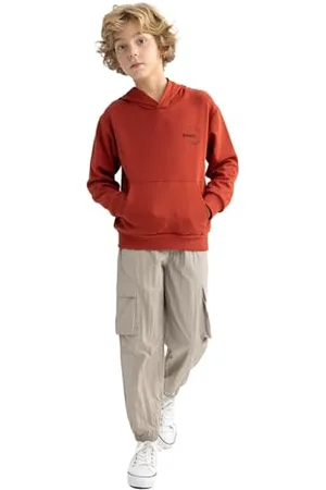 DeFacto Boy Regular Fit gestrickte Jogger Für Jungen Cargo Jogger