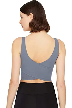 LOS OJOS Damen Cropped Sport-BH, , XS EU